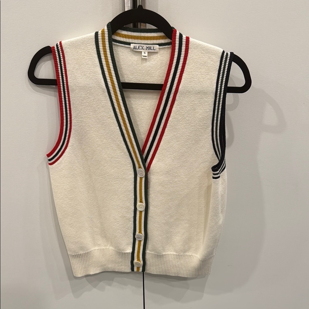 Alex Mill Striped Knit Vest